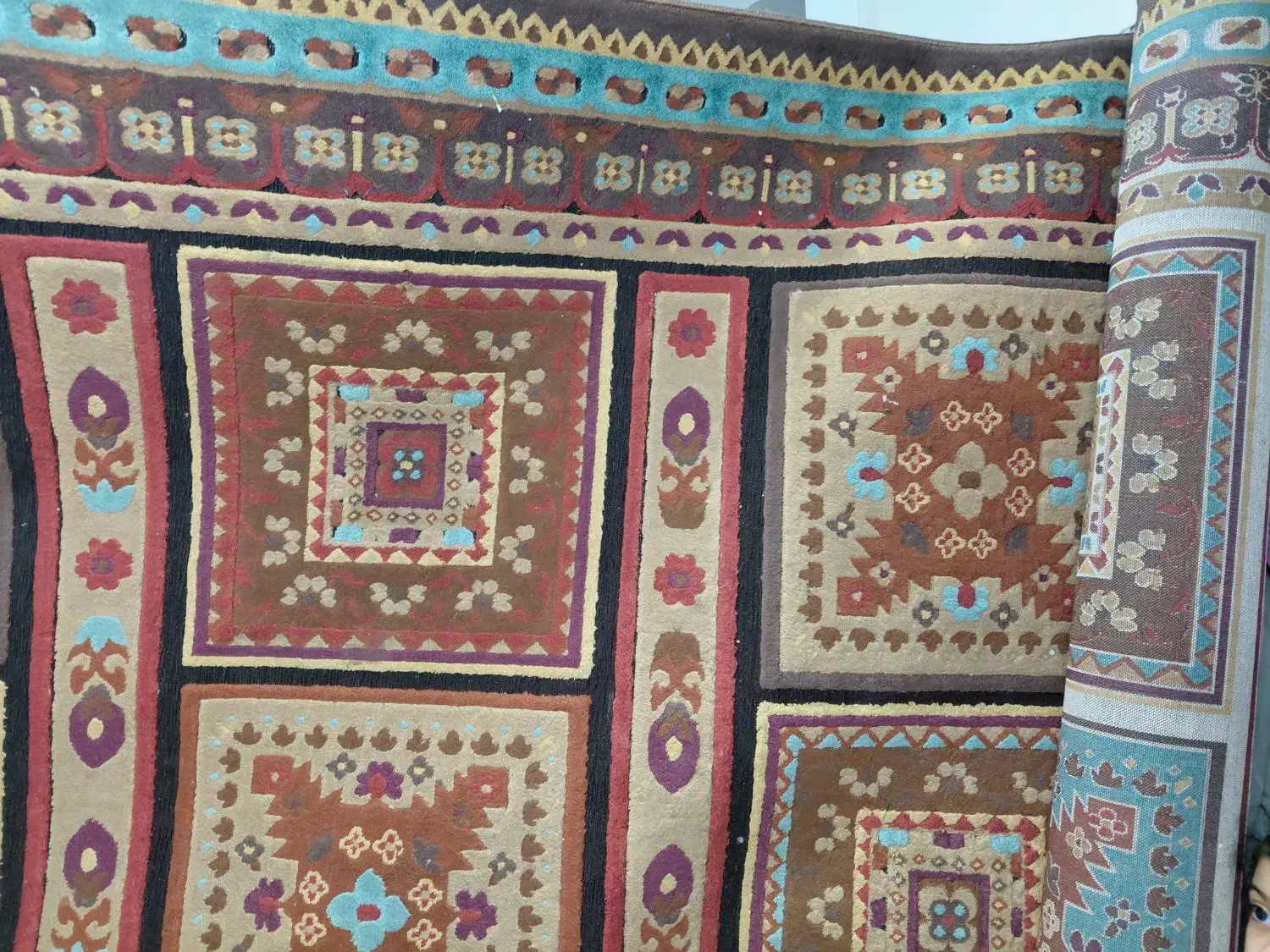 یک عدد فرش شش متری فانتزی|فرش|بومهن, |دیوار