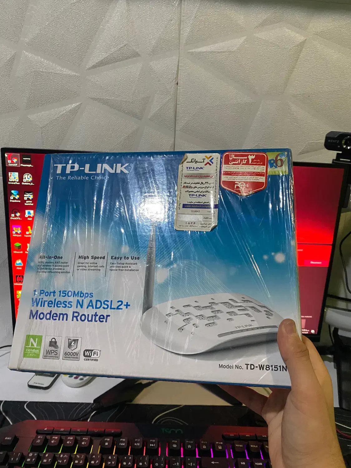 مودم ADSL اک|مودم و تجهیزات شبکه|اندیمشک, |دیوار