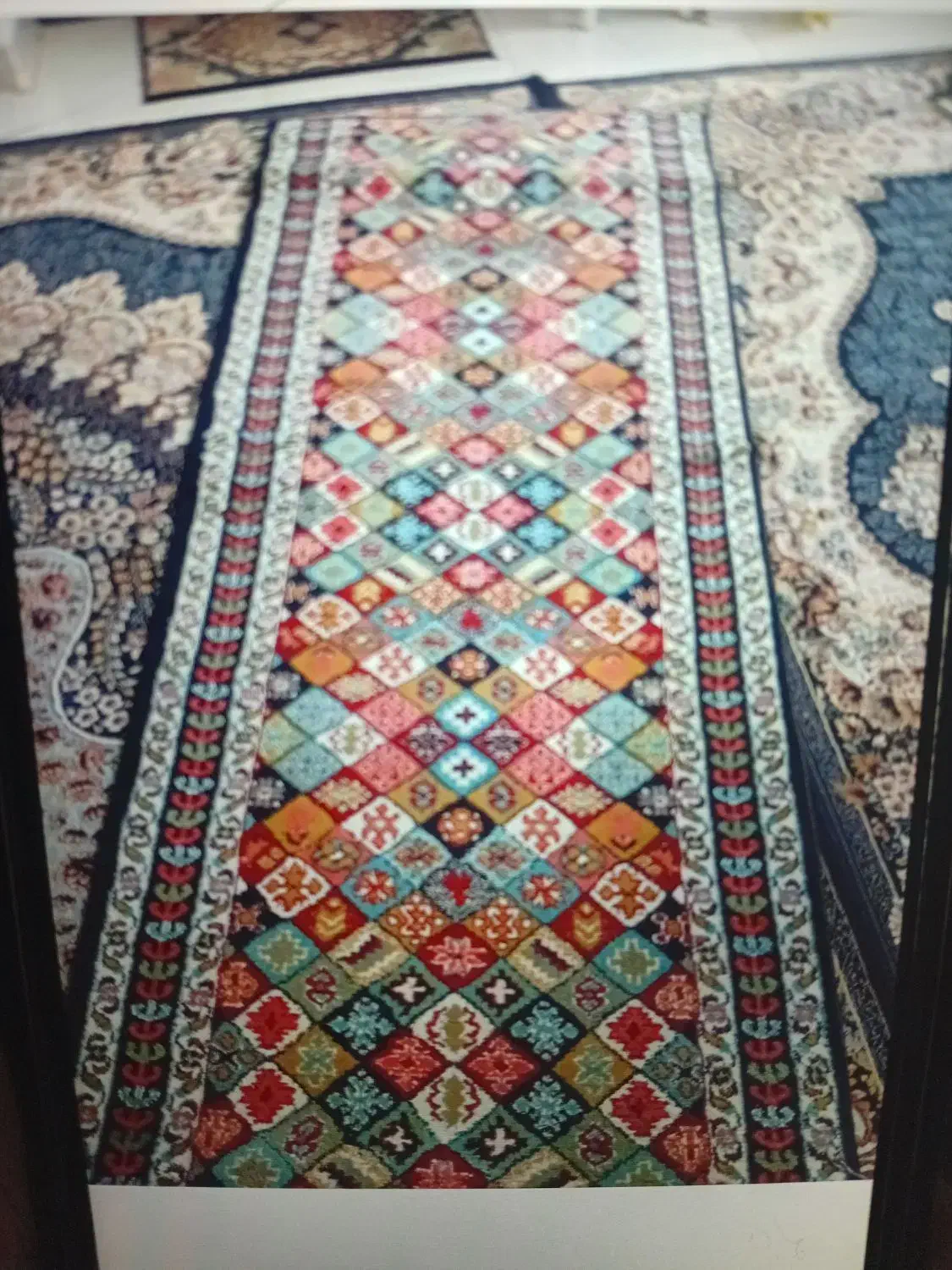 قالیچه ۱در۲.۴۰|گلیم، جاجیم، گبه|قوچان, |دیوار