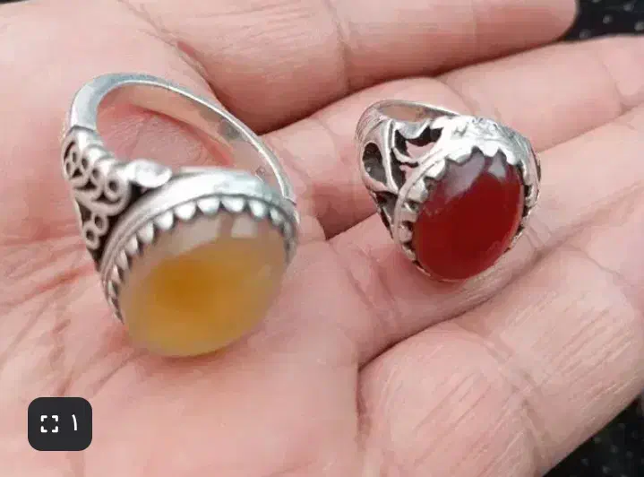 انگشتر عیقیق اصل و|کلکسیون اشیاء عتیقه|قم, دانش|دیوار