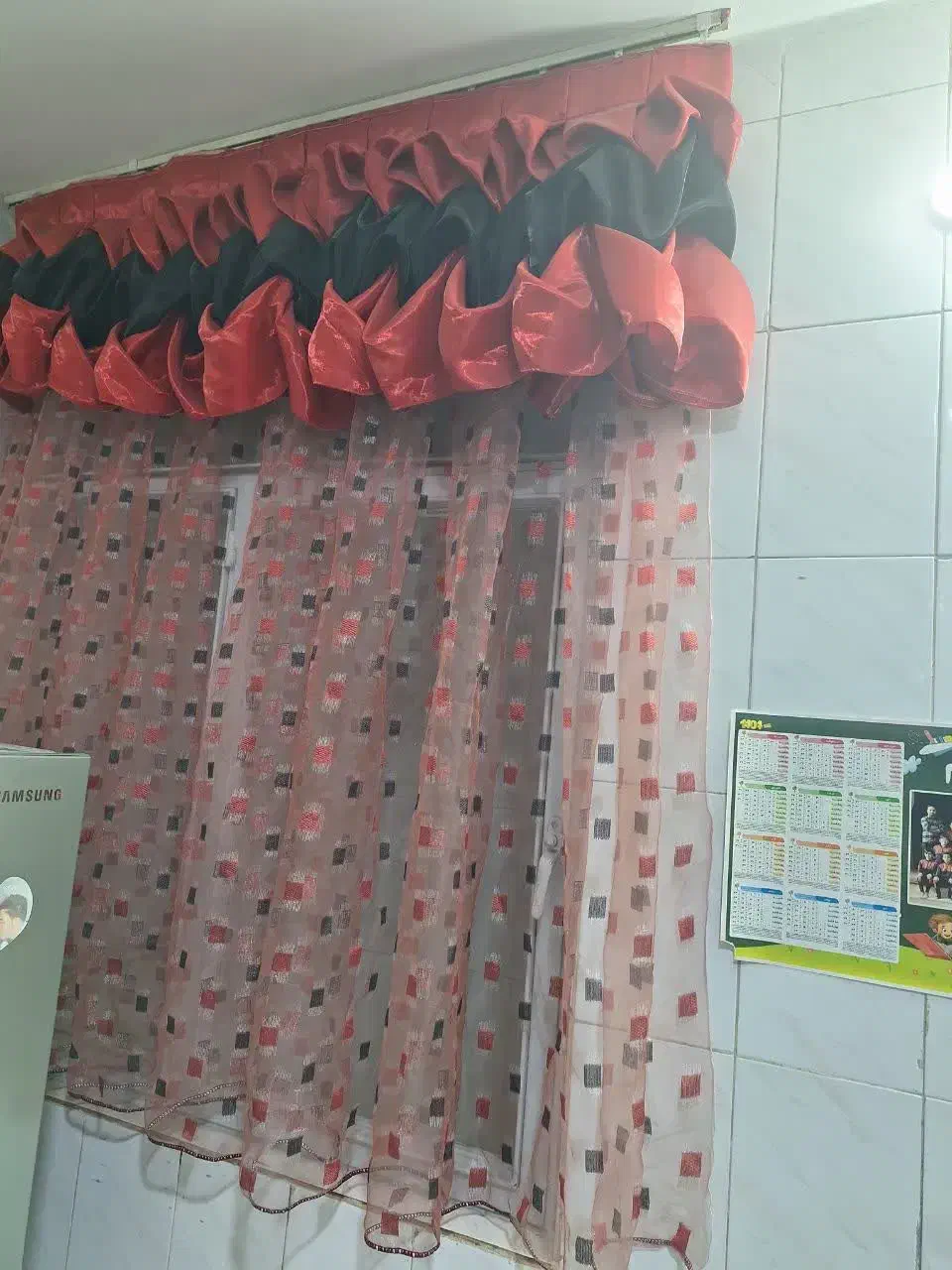 پرده|پرده، رانر، رومیزی|خمینی‌شهر, |دیوار