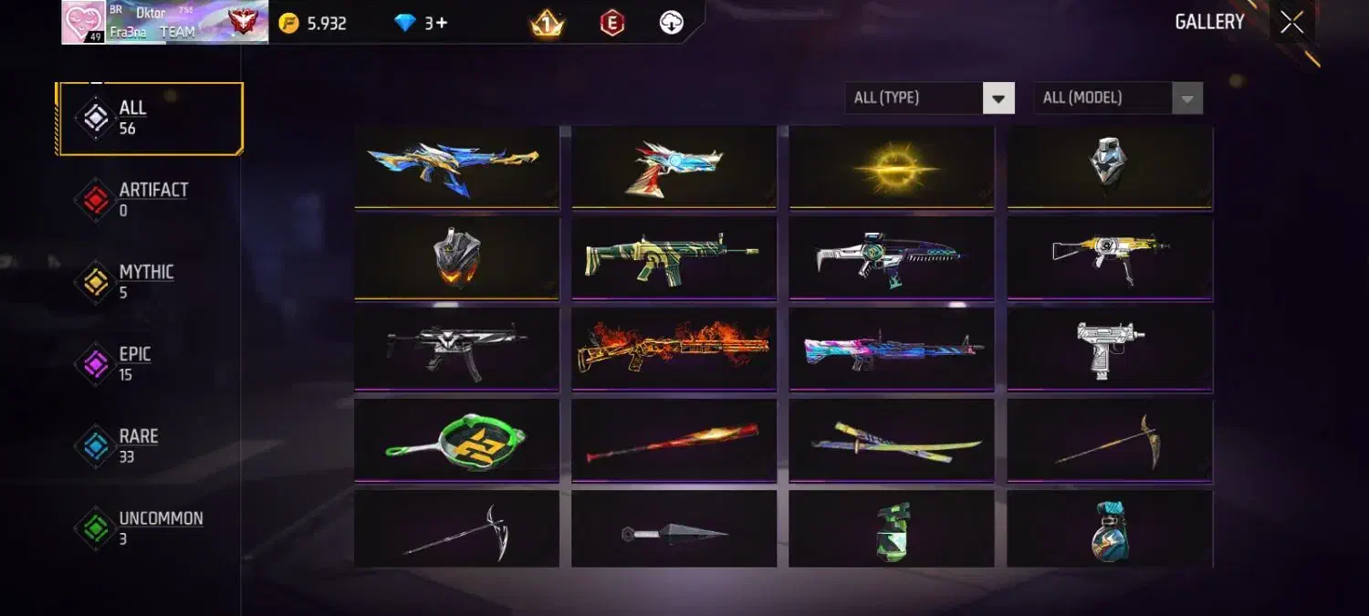 اکانت فری فایر 200تومن|کنسول، بازی ویدئویی و آنلاین|کهنوج, |دیوار