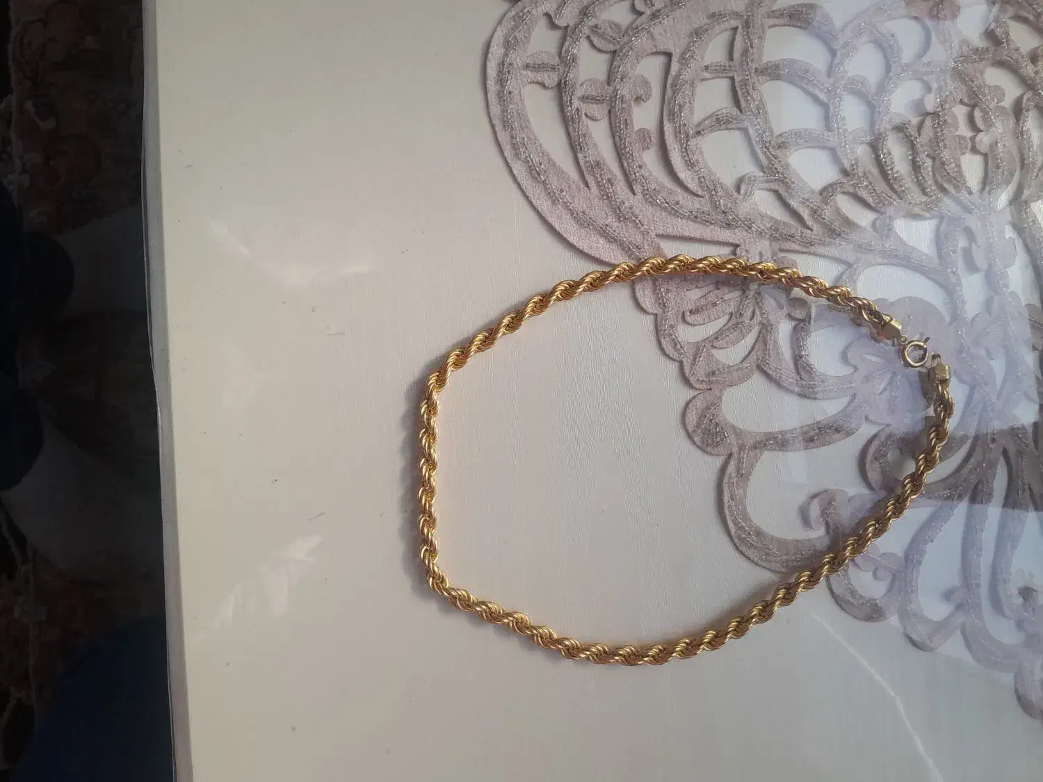 باسلام یک عدستبند.ویک عدد زنجیر طنابی|جواهرات|ورزقان, |دیوار