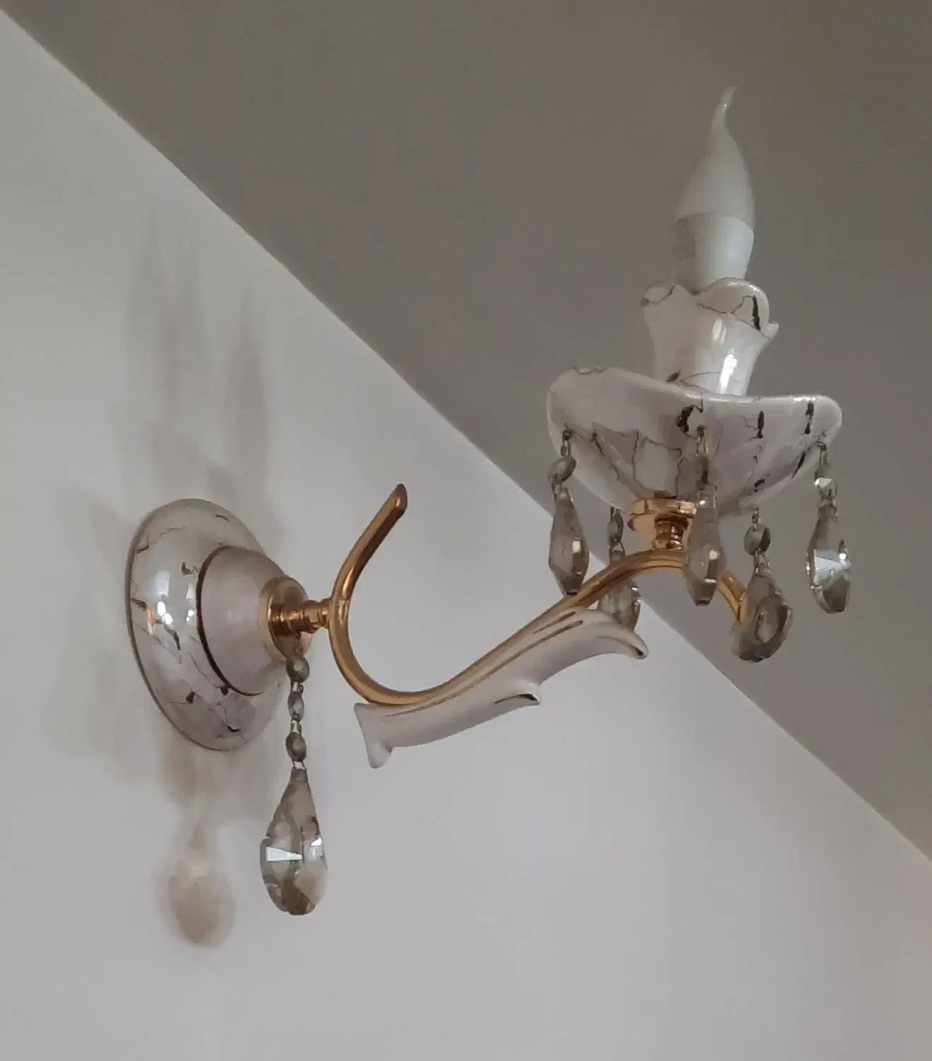 لوستر دیوارکوب سرامیکی|لوستر و چراغ آویز|محمدشهر, ولدآباد|دیوار