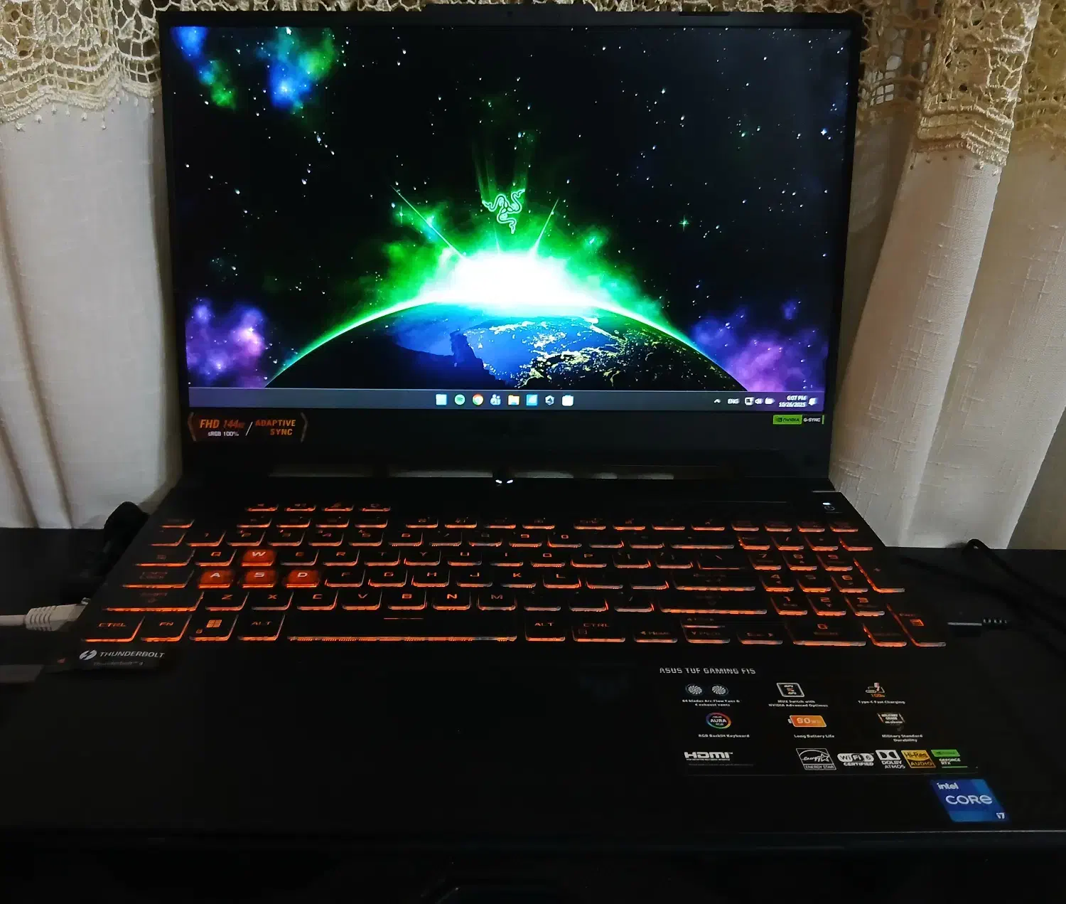 لپتاپ ASUS TUF Gaming FX507VI  در حد نو|رایانه همراه|آمل, |دیوار