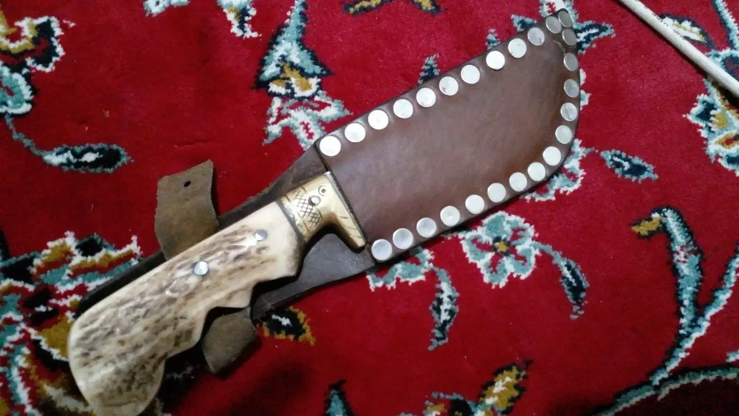 چاقو دسته شاخ|کلکسیون اشیاء عتیقه|فاضل آباد, |دیوار