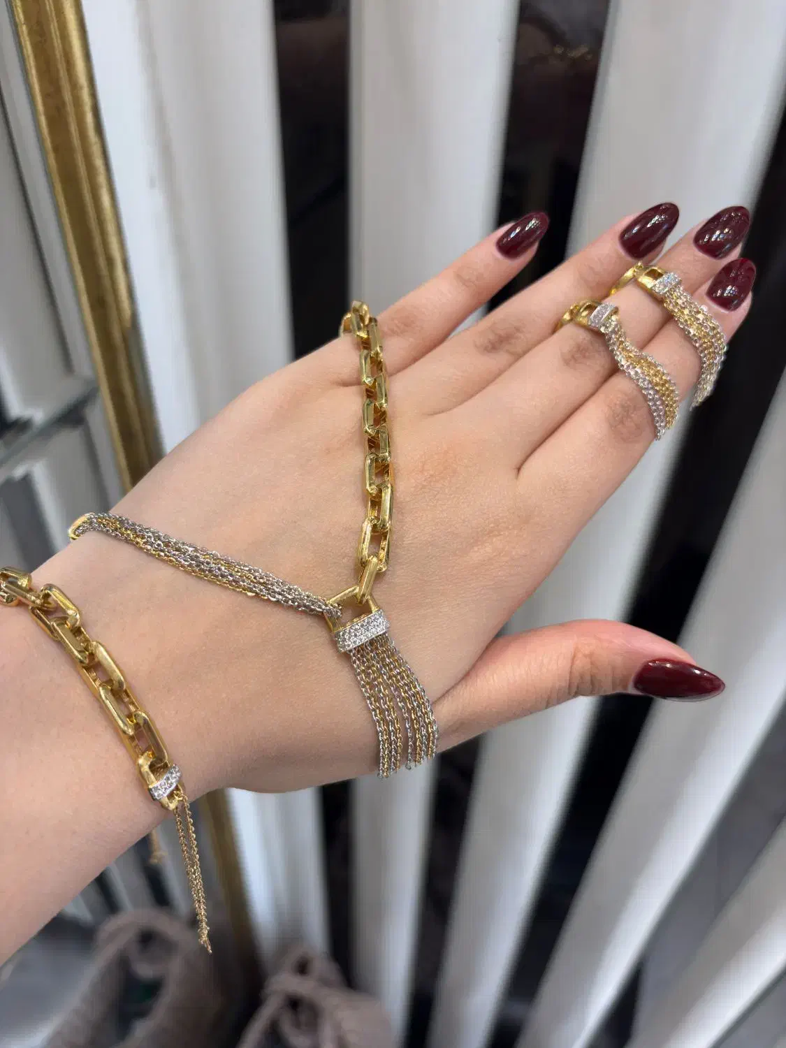 سرویس اسپرت هرمس گلد|جواهرات|دوگنبدان, |دیوار