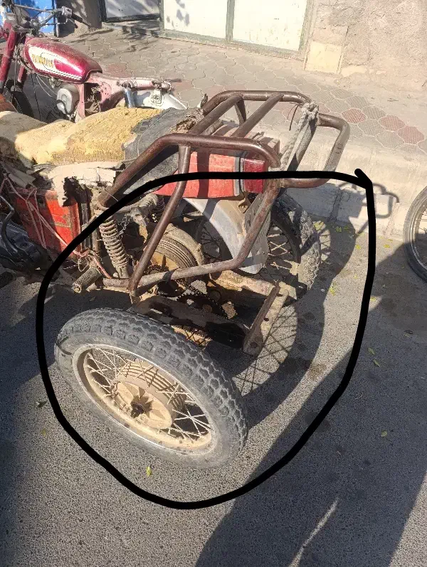 یدک کش موتور ایژ . هندا مدل ۸۹ استارتی مدارک کامل|موتورسیکلت|سبزوار, امام خمینی (ناوی)|دیوار