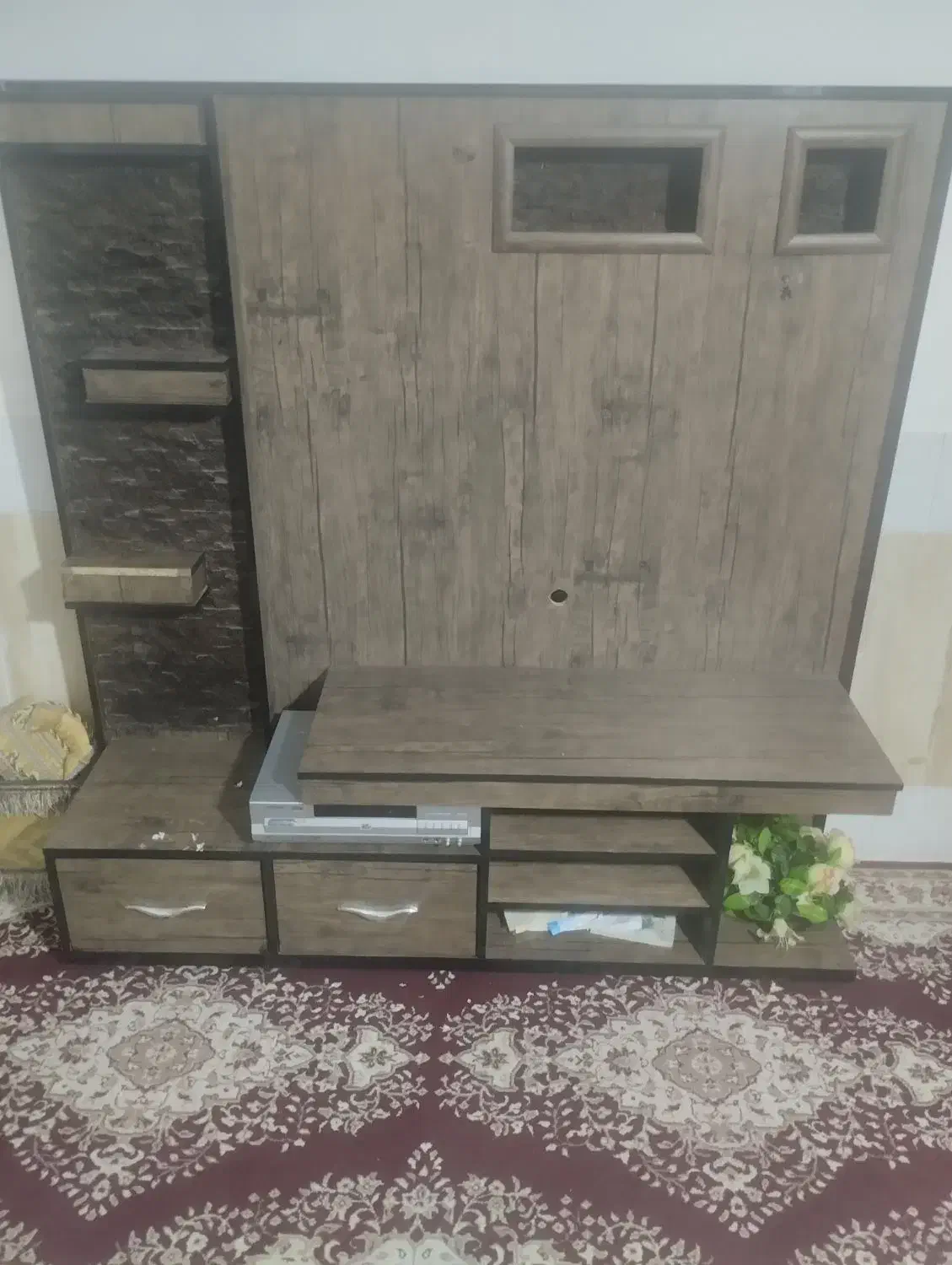 میز تلویزیون گردویی|میز تلویزیون|بیرجند, |دیوار