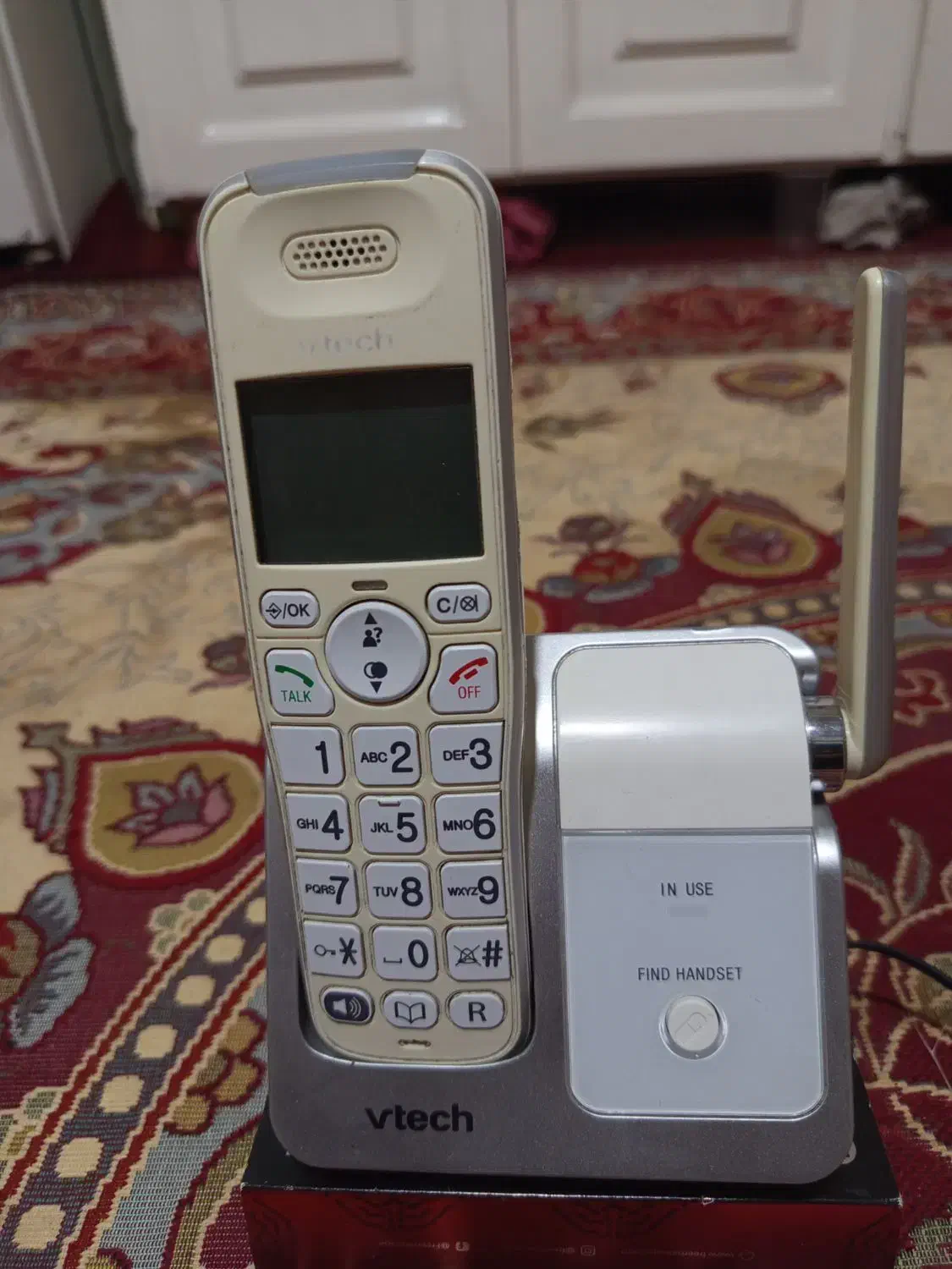 گوشی بیسیم وی تک|تلفن رومیزی|زرندیه, |دیوار