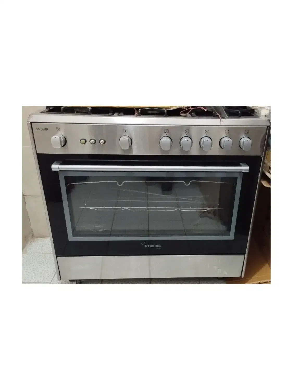 اجاق گاز فر تمام استیل|اجاق گاز و لوازم برقی پختوپز|محمدیه-قزوین, |دیوار