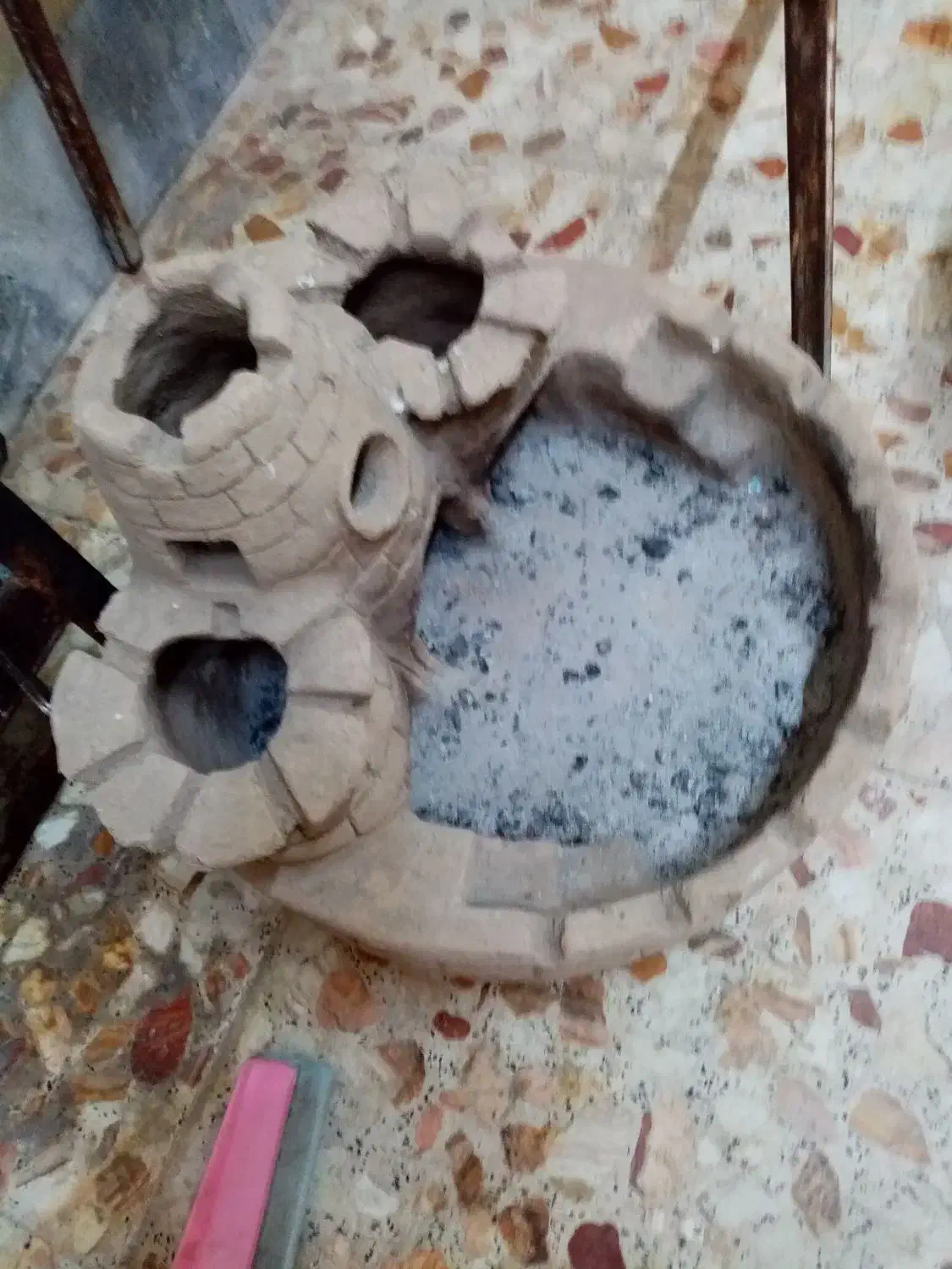 منقل گلی|صنایع دستی و سایر لوازم تزئینی|اهواز, شریعتی جنوبی|دیوار