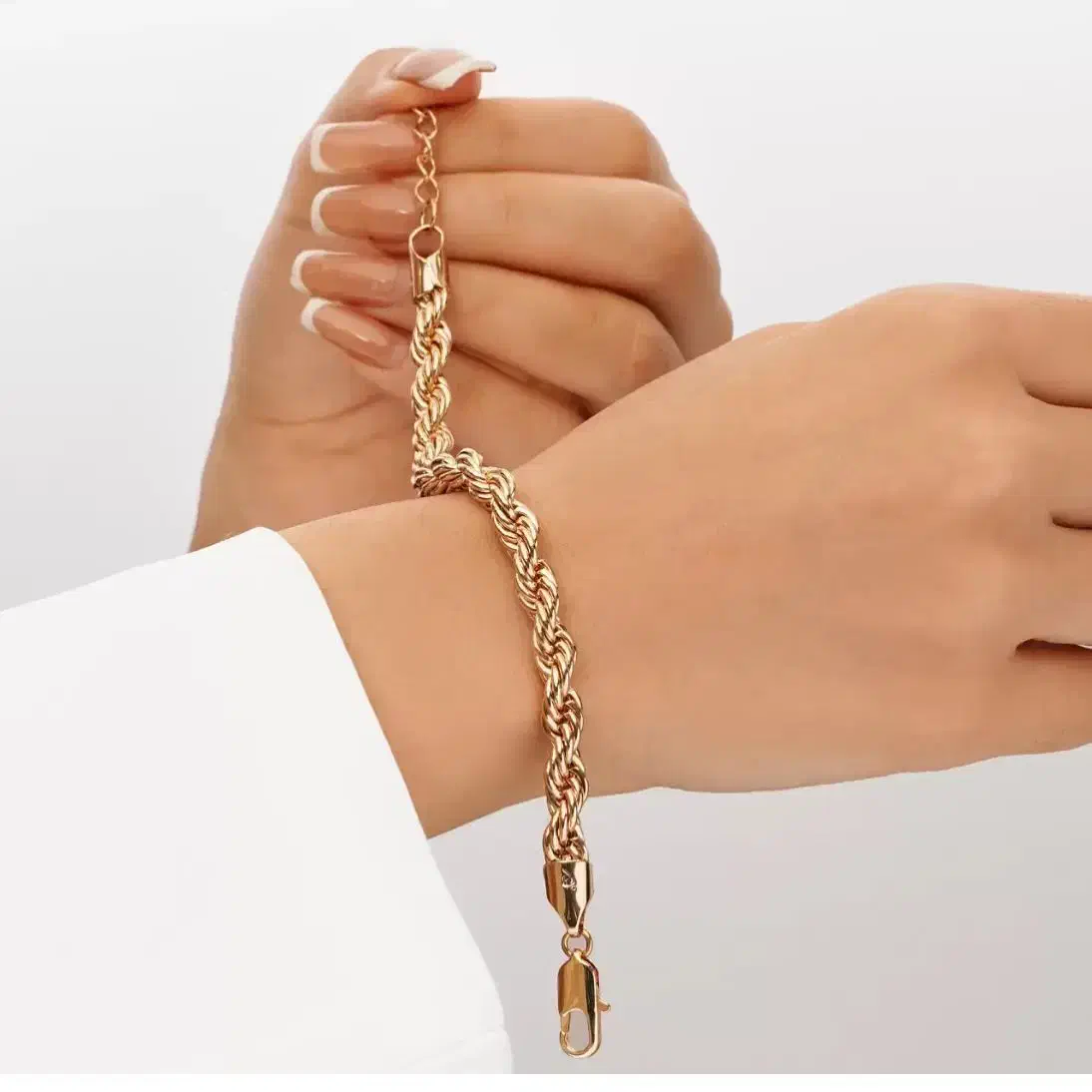 دستبند طنابی مارک ژوپینگ ابکاری طلا|بدلیجات|تهران, طیب|دیوار