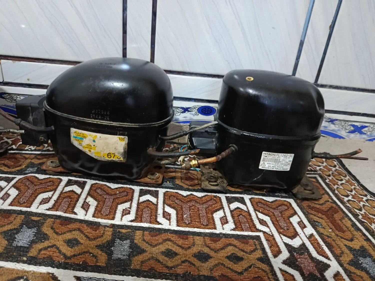 موتور یخچال بشرط فشار۵۰۰ واصلی|یخچال و فریزر|اهواز, اسلام آباد شرقی|دیوار