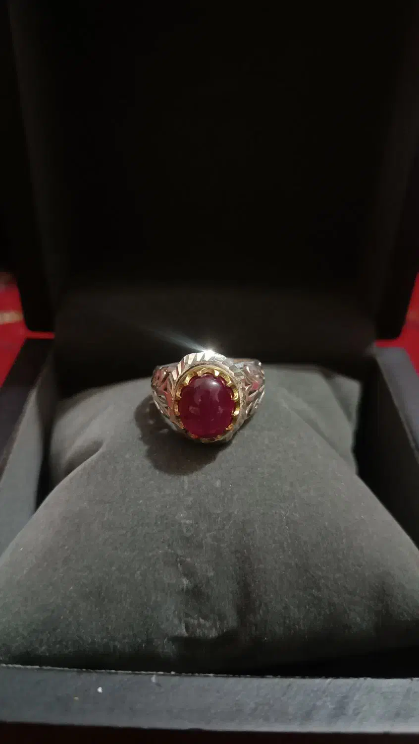 انگشتر یاقوت سرخ استار|جواهرات|زابل, |دیوار