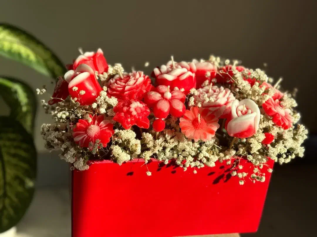 شمع تزیینی|گل مصنوعی|دماوند, گیلاوند|دیوار