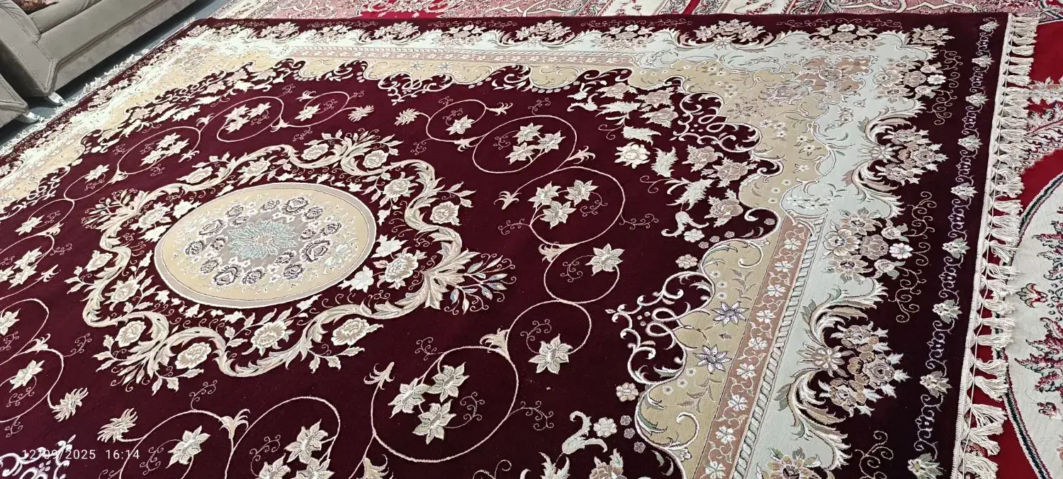 قالی ۱۲متری ۷۰۰شانه|فرش|دوگنبدان, |دیوار