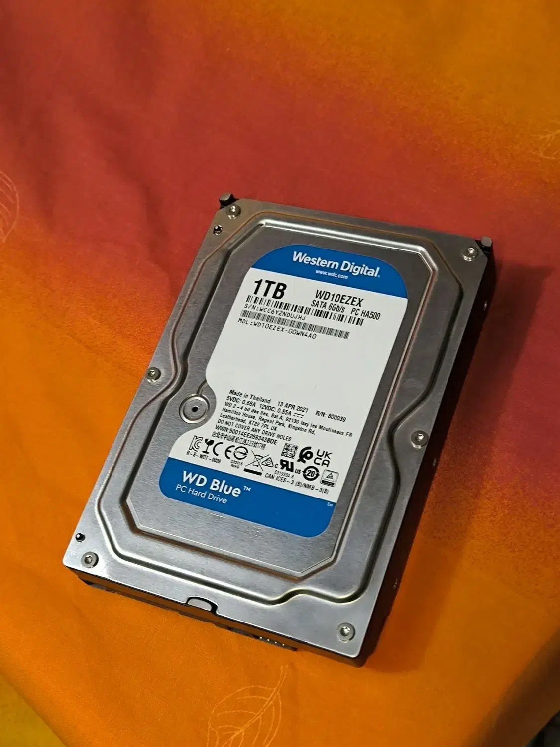 هارد Western digital بلو درحد آکبند|قطعات و لوازم جانبی رایانه|تهران, توحید|دیوار