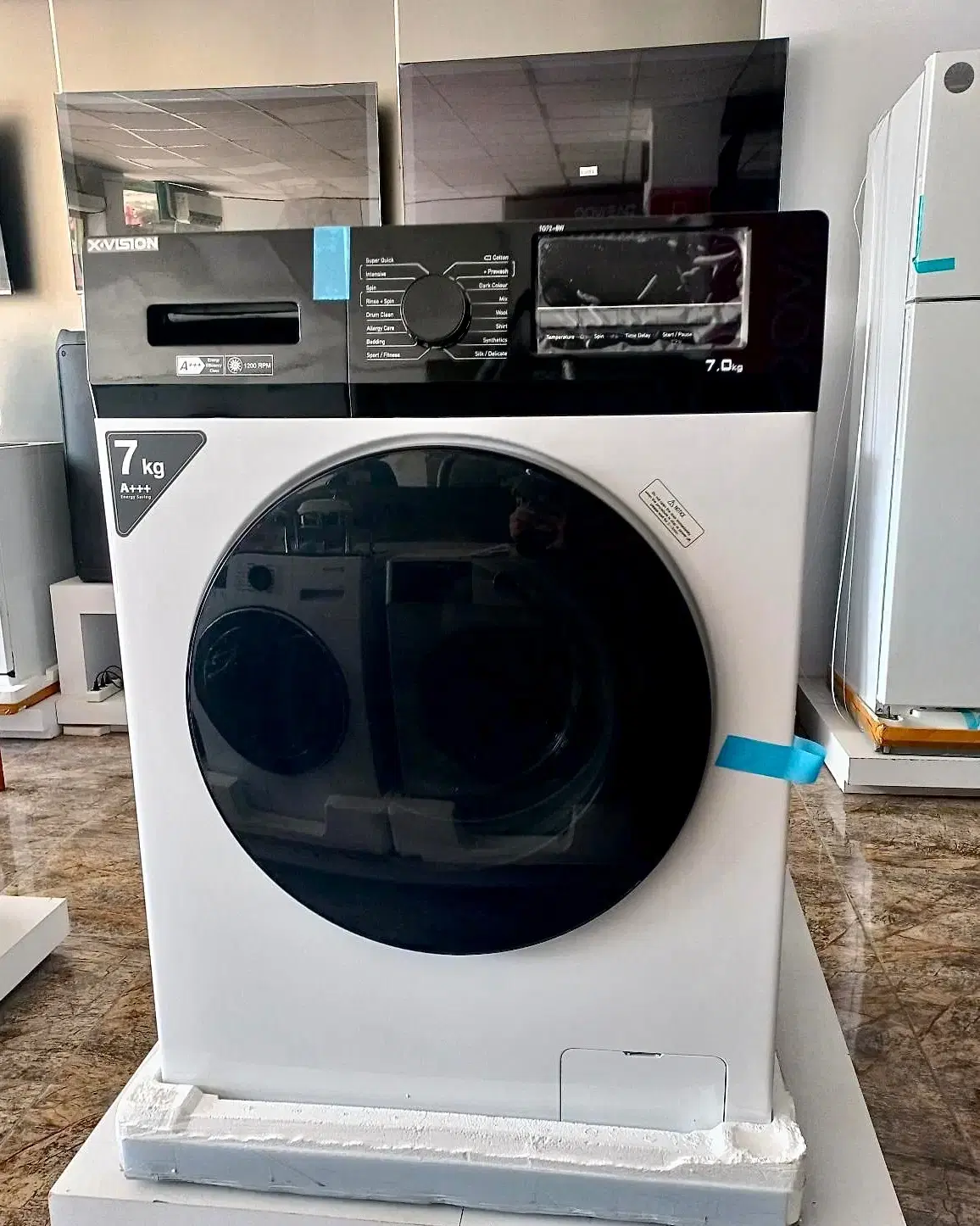 ماشین لباسشویی ایکس ویژن اتومات ۷ کیلو مدل TG72-BW|ماشین لباسشویی و خشککن لباس|تهران, امانیه|دیوار