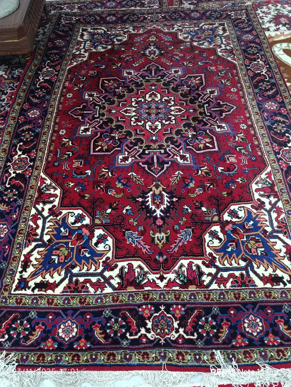 فرش دستباف تکی ۶متری|فرش|تبریز, |دیوار