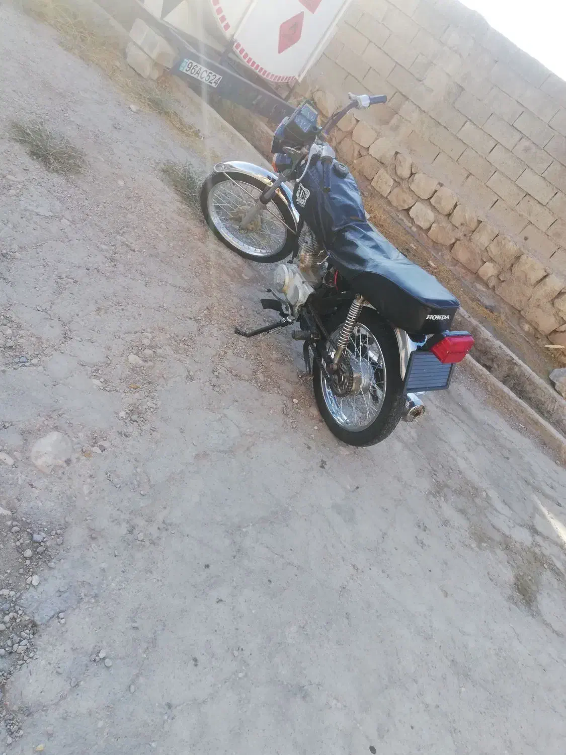 موتور 125 مزایده|موتورسیکلت|هلیلان, |دیوار