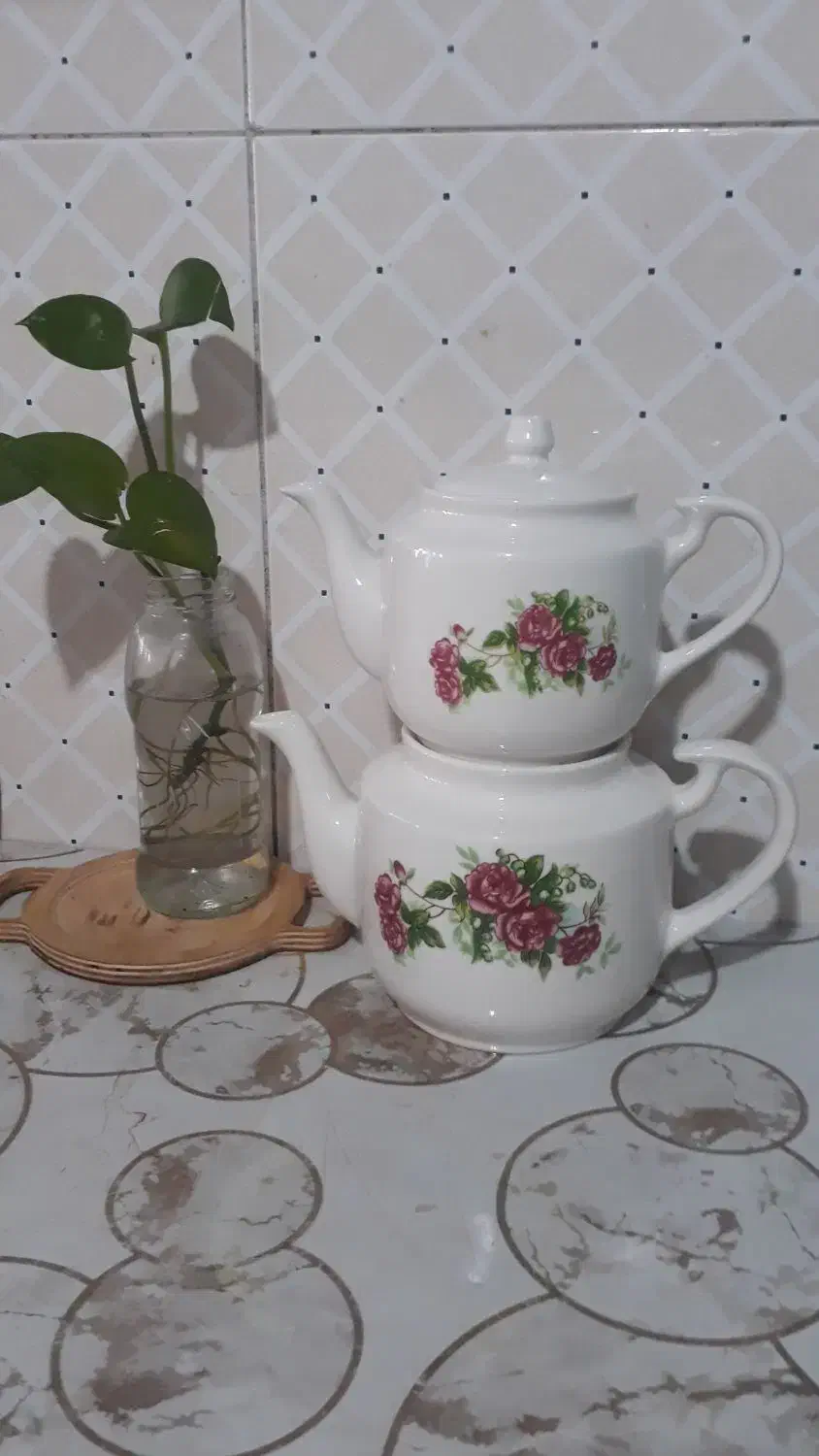 قوری ۲ عدد|قوری، کتری، قهوهساز دستی|سبزوار, شرق کال میانی|دیوار