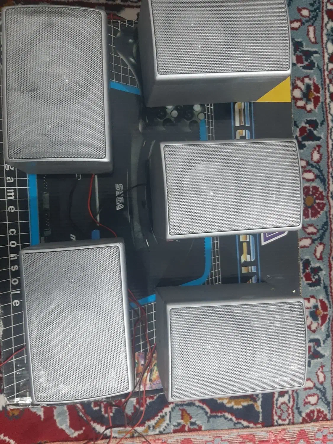 پنج‌ عدد باند|سیستم صوتی خانگی|آبیک, |دیوار