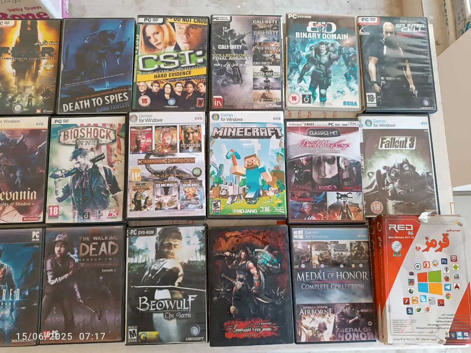 سی دی بازی و نرم افزار|قطعات و لوازم جانبی رایانه|مشهد, الهیه|دیوار