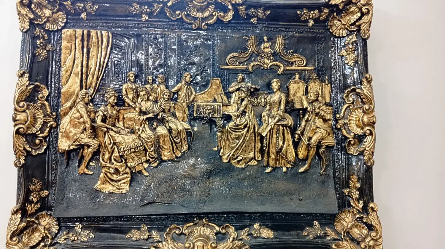 تابلو دیواری طرح شام آخر درباری|تابلو، نقاشی، عکس|رباط‌کریم, رباط‌کریم|دیوار