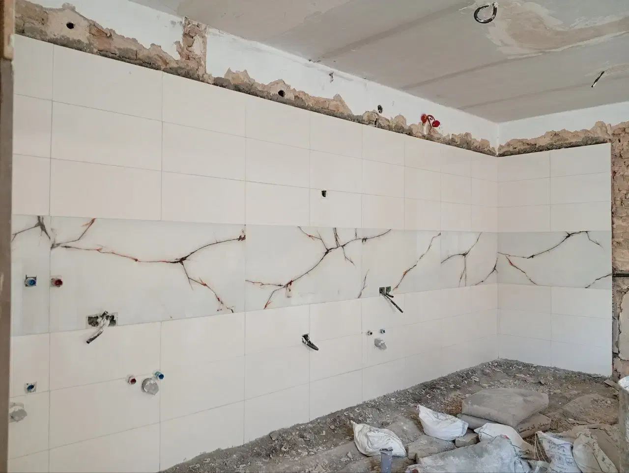 کاشیکاری و سنگ کاری|خدمات پیشه و مهارت|کرمانشاه, |دیوار