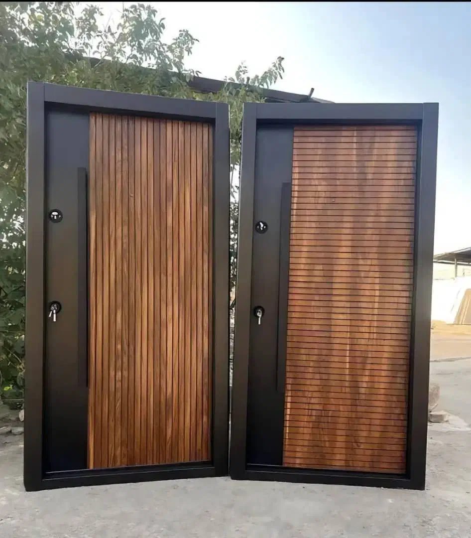 درب ضدسرقت لوکس با دستگیره استیل|مصالح و تجهیزات ساختمان|پیشوا, |دیوار