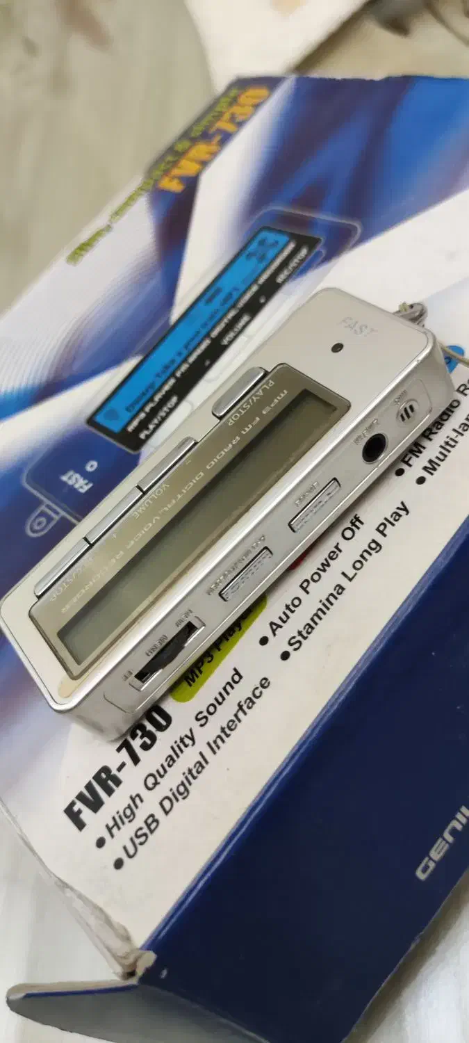 پخش mp3 و ضبط صدا ساخت کره  مدلfvr7301|پخش‌کننده همراه|تهران, تهرانپارس جنوبی|دیوار