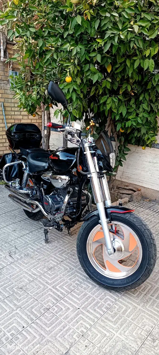 اونجر هارلی 200cc مدل بالا پلاک ملی درحدصفر|موتورسیکلت|شیراز, نارنجستان|دیوار