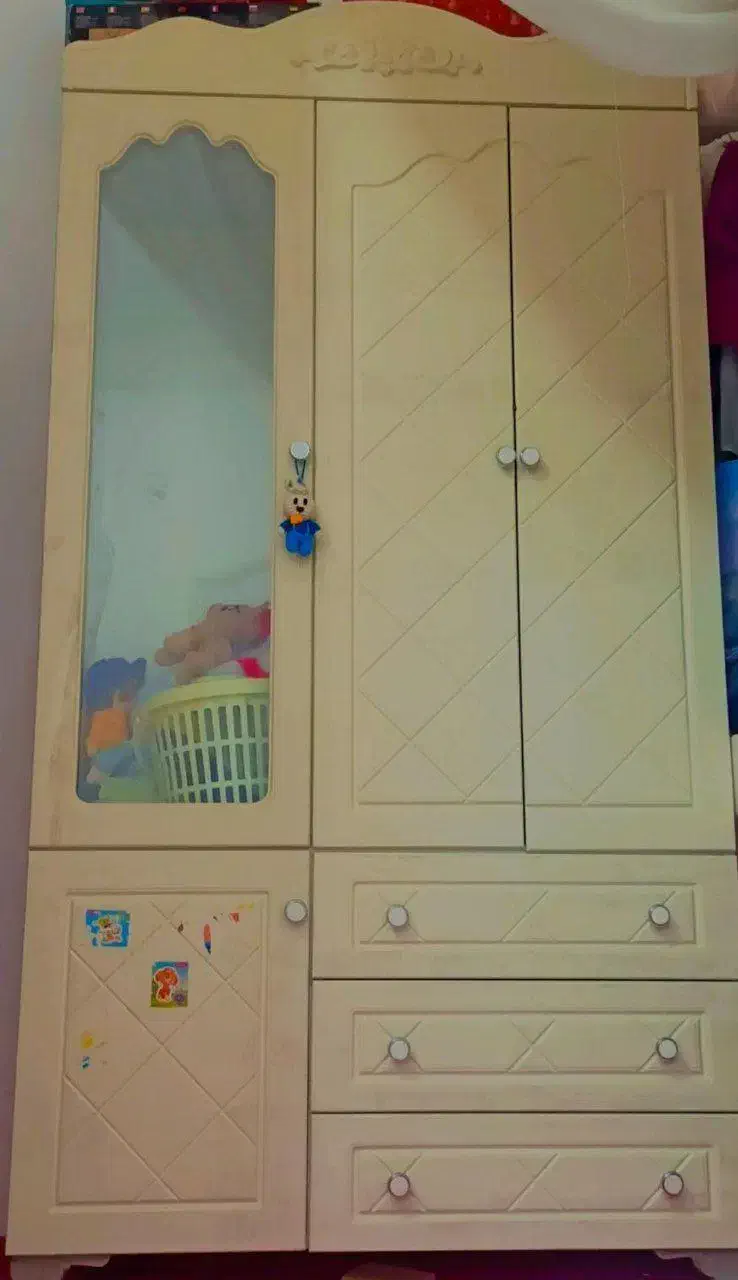 آینه دراور - کمد بچه - پاتختی و کشو|جاکفشی، کمد، دراور|مشهد, اسماعیل آباد (سپاد)|دیوار