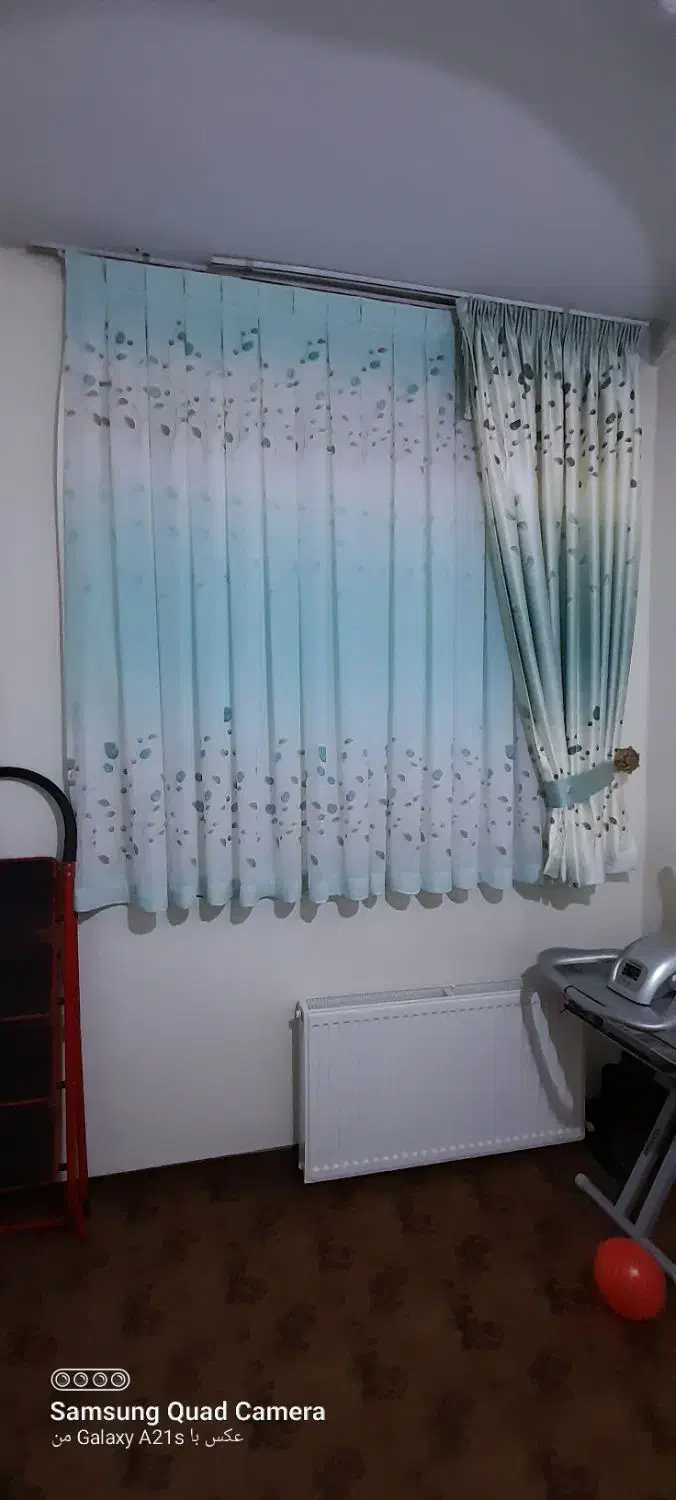 دوعدد پرده در حد نو|پرده، رانر، رومیزی|قدس, شهر‌قدس|دیوار