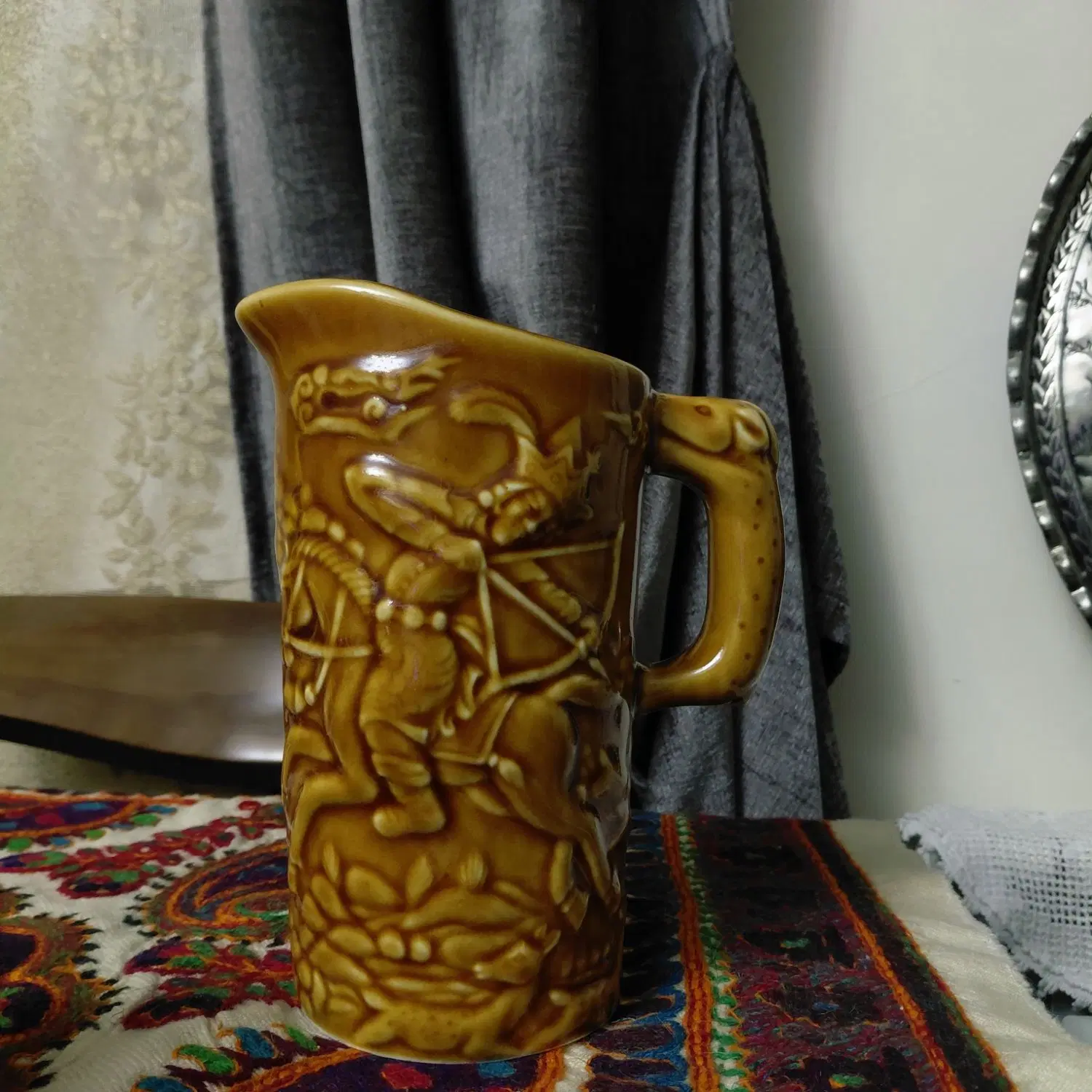ست پارچ و لیوان سرامیکی|کلکسیون اشیاء عتیقه|تهران, مجیدیه|دیوار