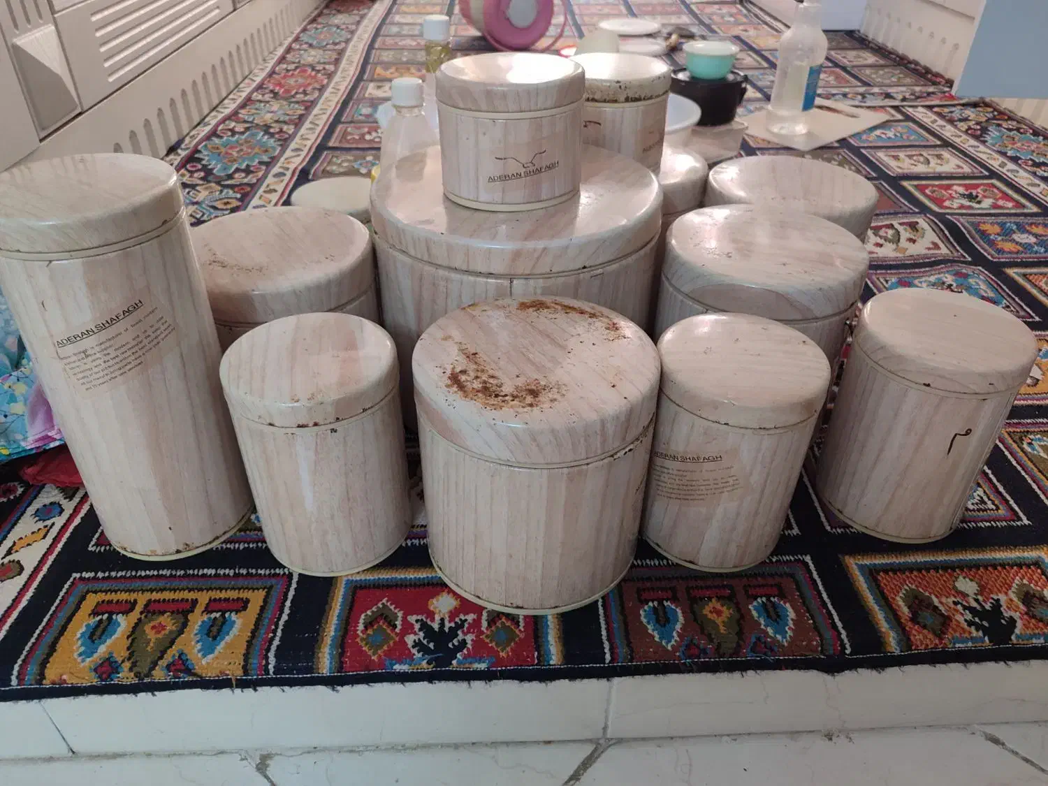 جای حبوبات|ظروف نگهدارنده، پلاستیکی، یک‌بارمصرف|ملارد, |دیوار