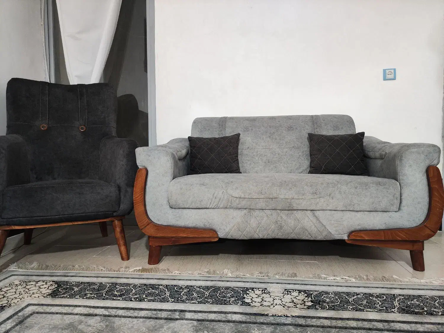 مبل ۷ نفره|مبلمان خانگی و میز عسلی|کرمانشاه, |دیوار