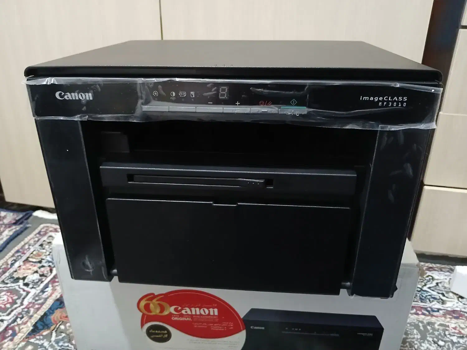 پرینتر و اسکنر 3 کاره canon mf 3010|پرینتر، اسکنر، کپی، فکس|خزل, |دیوار