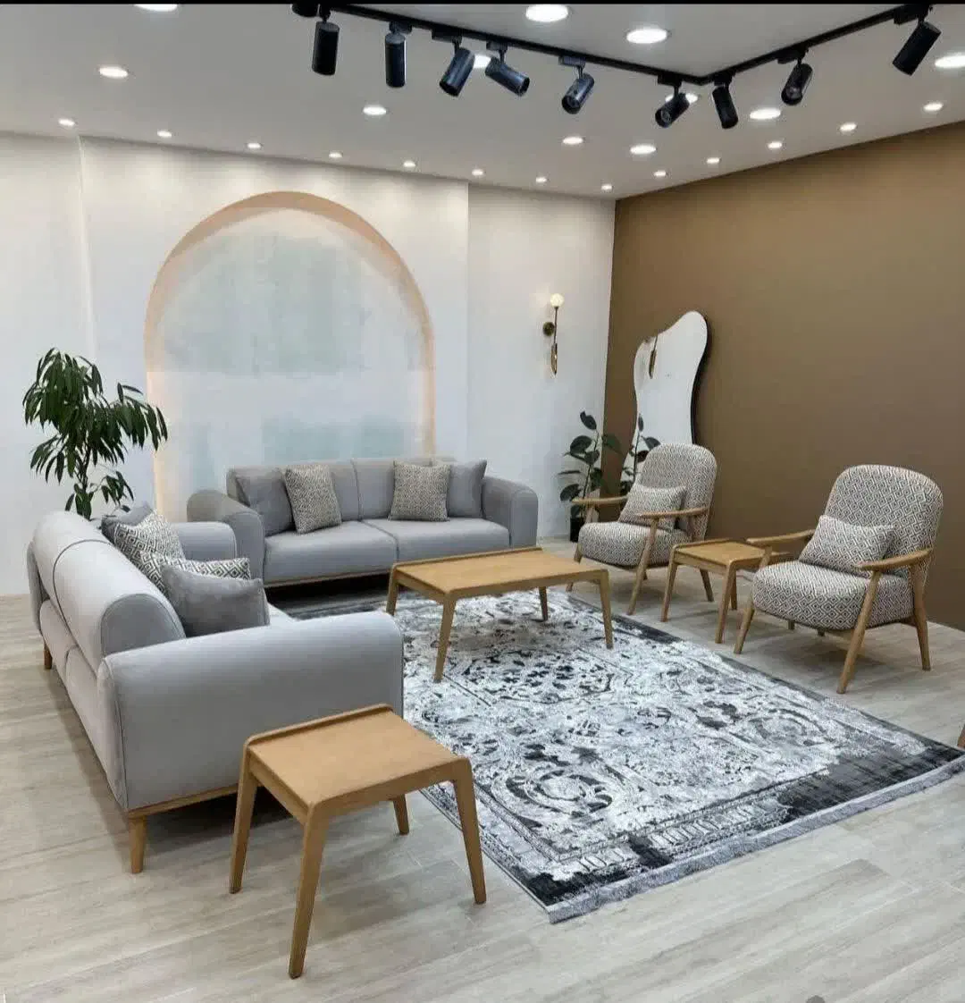 مینیمال ۸نفره|مبلمان خانگی و میز عسلی|تهران, خاک سفید|دیوار