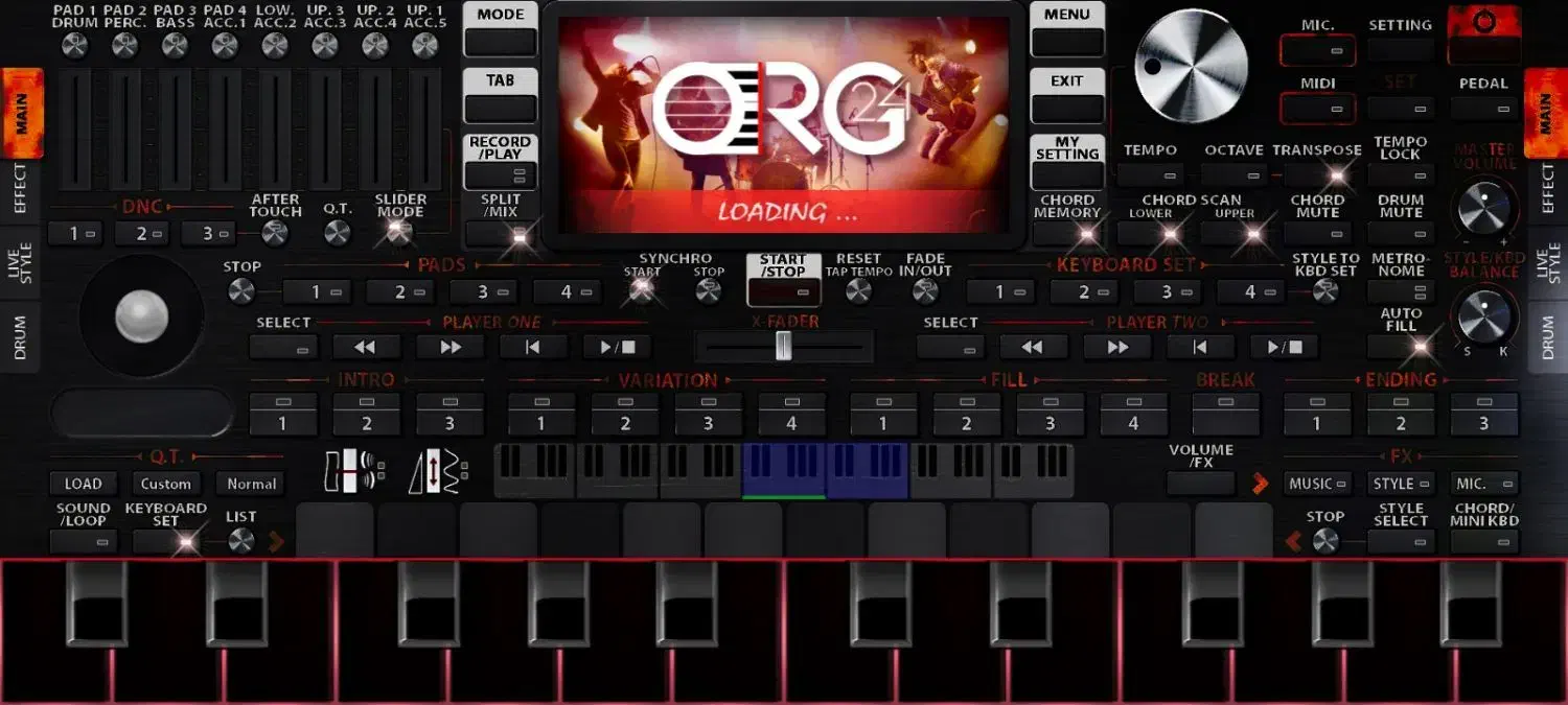 ست صدا و ریتم ارگ  گوشی اندروید|پیانو، کیبورد، آکاردئون|بوشهر, |دیوار