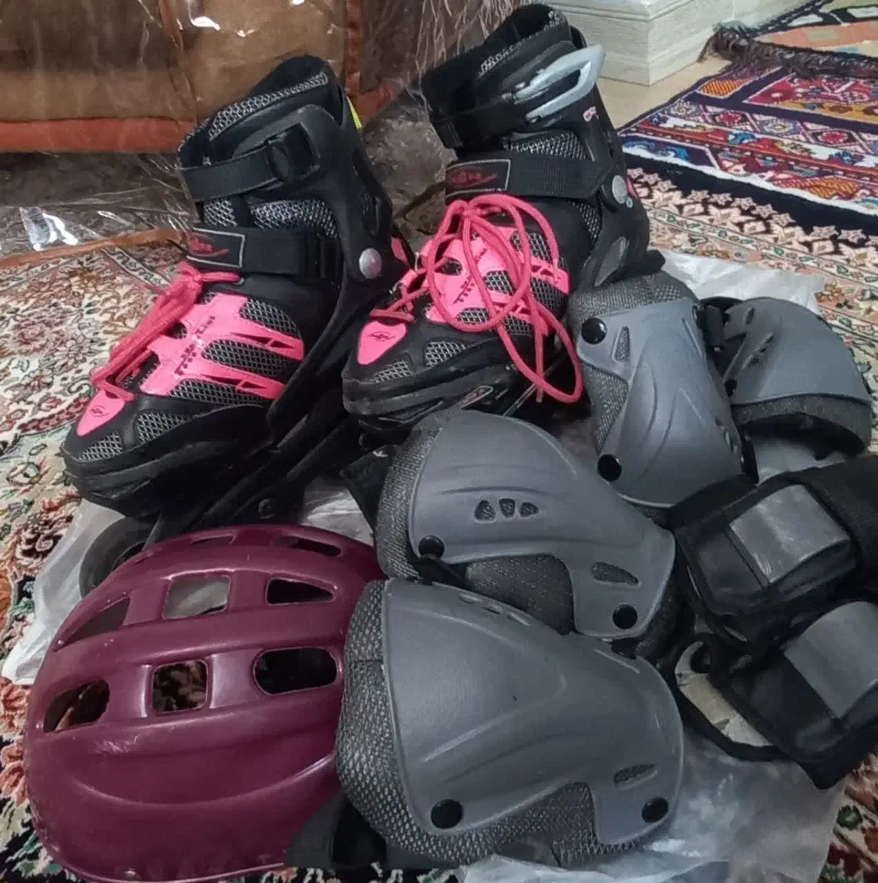 اسکیت دخترانه در حده نو|دوچرخه، اسکیت، اسکوتر|ری, شهادت|دیوار