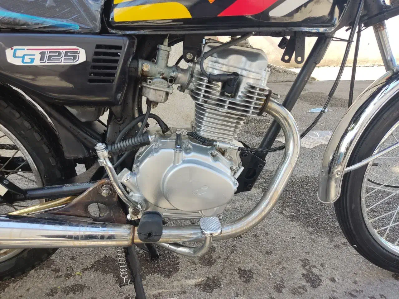 هوندا 125 مزایده|موتورسیکلت|محمدیه-قزوین, |دیوار