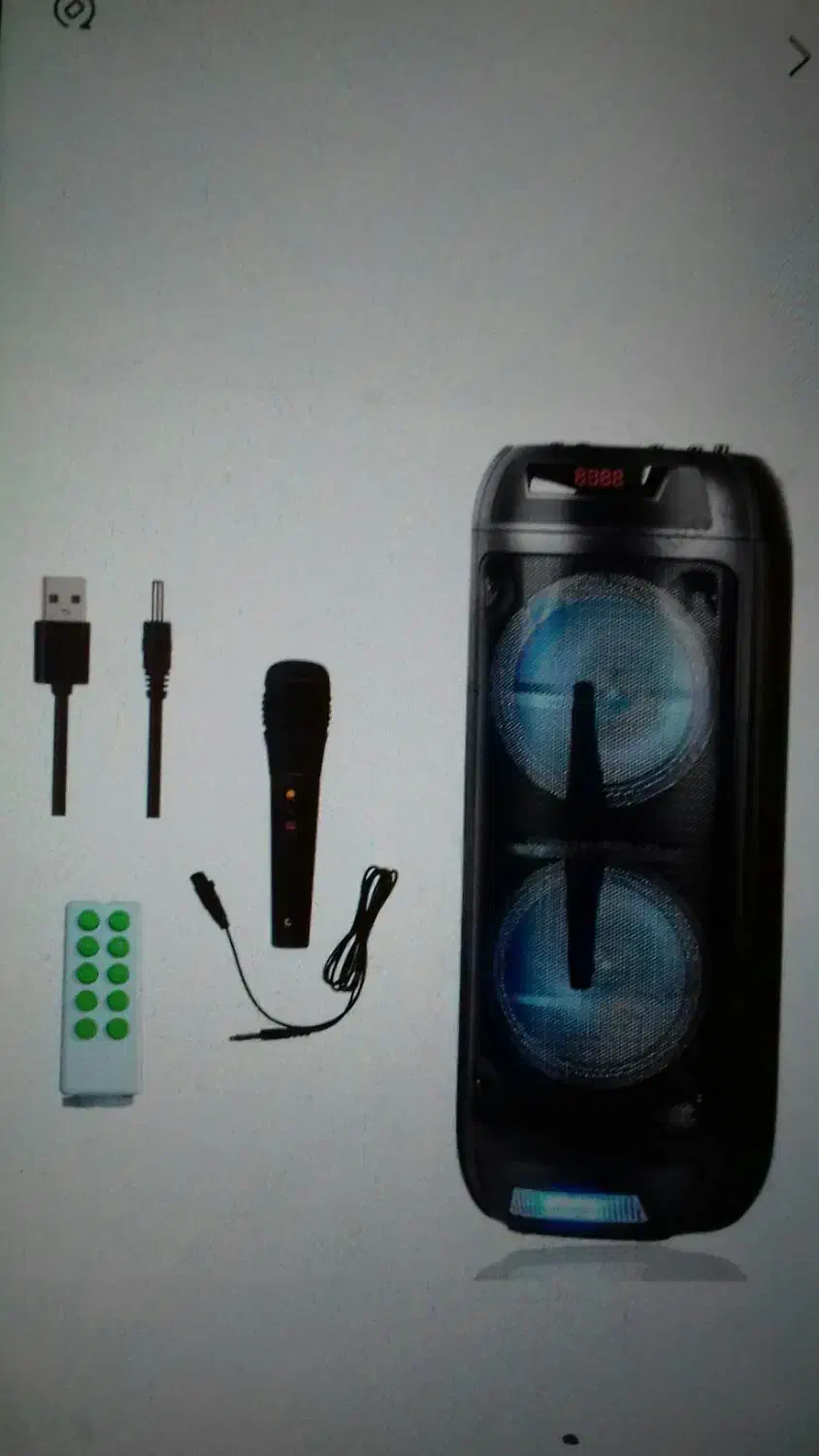 اسپکر بزرگ بلو توث دار|سیستم صوتی خانگی|ساوه, |دیوار