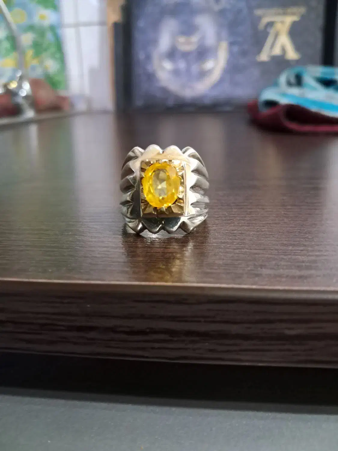 انگشتر یاقوت زرد|جواهرات|چهاردانگه (تهران), |دیوار