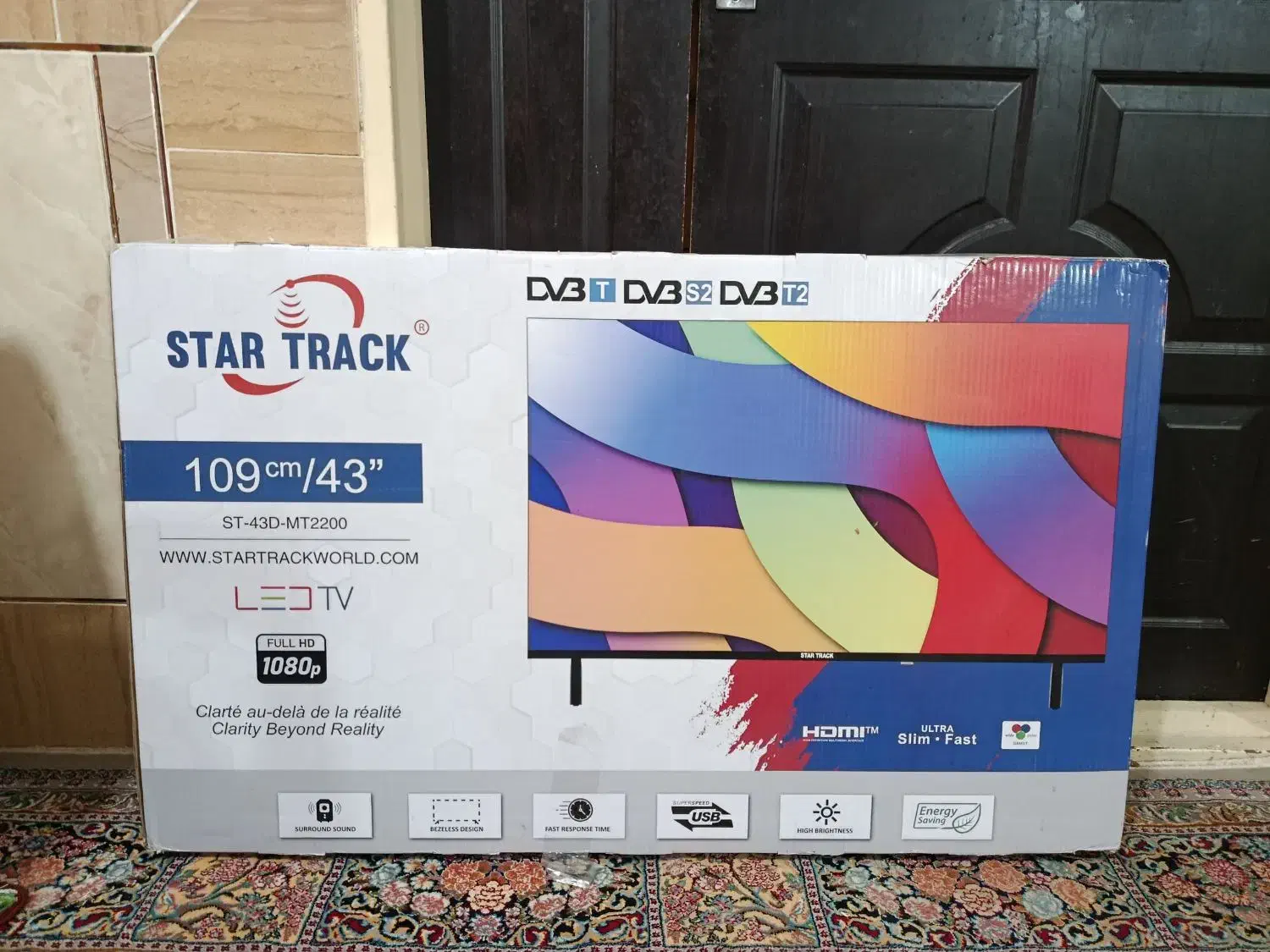 تلویزیون 43اینچ گازطرح فر نو نو|تلویزیون و پروژکتور|پاریز, |دیوار