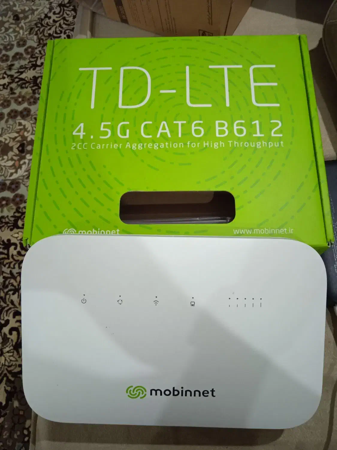 مودم کم کارکرد در حد نو|مودم و تجهیزات شبکه|دورود, |دیوار