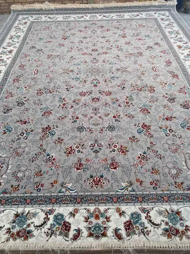 فرش۱۲متری/تمام نخ اصل/تراکم۲۵۵۰/ضخیم/تخفیفی|فرش|میبد, |دیوار