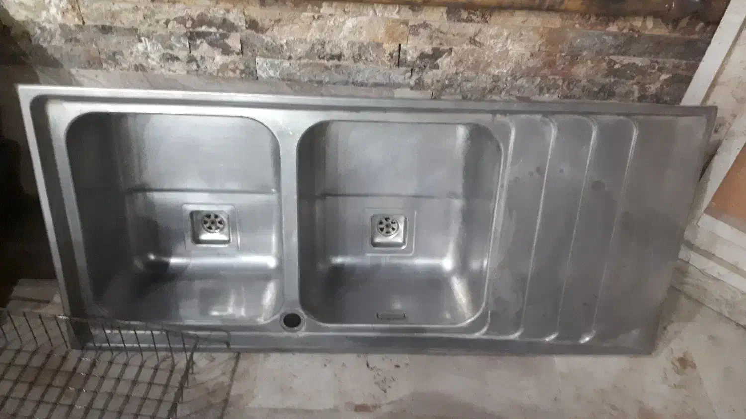 سینک|آب‌چکان و نظم‌دهنده ظروف|آبادان, |دیوار