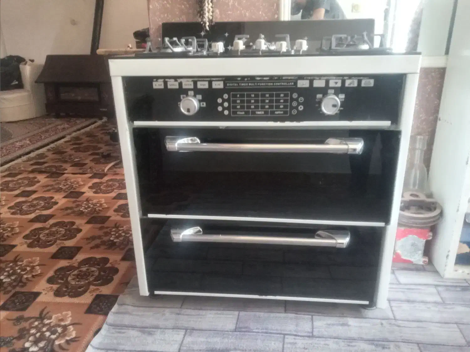 اجاق گاز  دو عدد  بخاری|اجاق گاز و لوازم برقی پخت‌وپز|فردیس, منظریه|دیوار